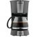 CAFETEIRA MALLORY AROMA 16 CAFES FILTRO PERMANENTE PRETA/PRATA 110V