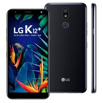 CEL LG K12 PLUS LMX420BMW PRETO 32GB