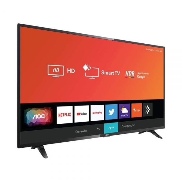 TV 32 AOC SMART 32S5295 78G LED HD HDR WI-FI 2 USB 3 HDMI NETFLIX YOUTUBE