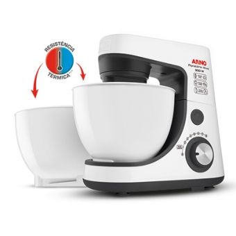 BATEDEIRA ARNO PLANETARIA 2TIGELAS SX89 500W 8VEL BCO 4L110V